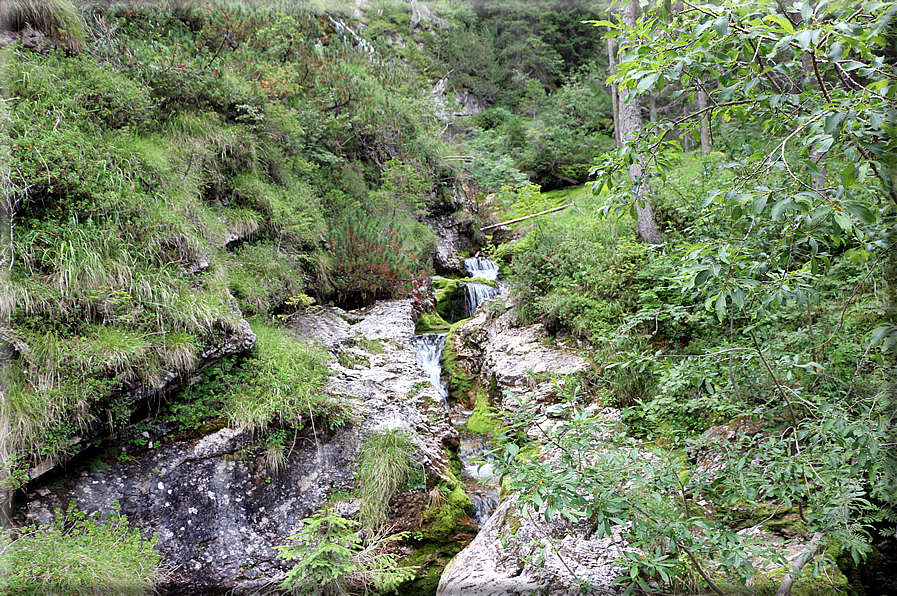 foto Cascate alte in Vallesinella